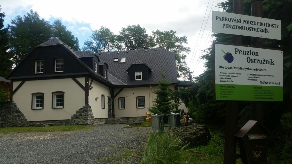 Penzion Ostruznik Ostružná Eksteriør billede
